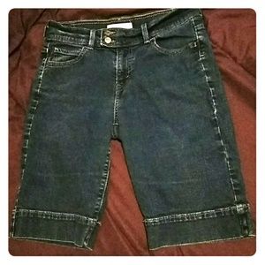 Levi's 515th jeans shorts knie length women S6